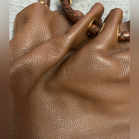 Michael Kors "Skorpios" Pebbled Leather Bag - Picture 4 of 16